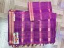 pink Cotton saree