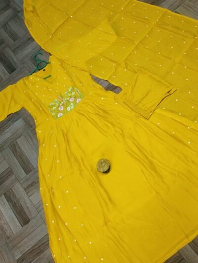 yellow Dress m size
